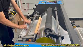 Semi Automatic 2 Shafts Food Grade Aluminum Foil Rewinder，Kitchen Daily Food Aluminum Foil Rewinder