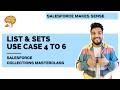 List &amp; Sets (Use Case 4 - 6) | Salesforce Collections Masterclass | Salesforce Makes Sense