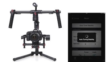 DJI Tutorials - Ronin-M - Tuning the DJI Ronin-M Assistant App