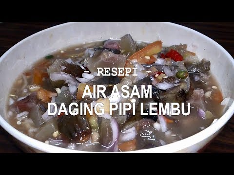 Sayur Lemak Labu Air Step By Step Youtube