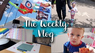 CHICKEN POX AND MAKING MY BOX FRAMES WITH CRICUT AIR 2- THE WEEKLY VLOG - LOTTE ROAC