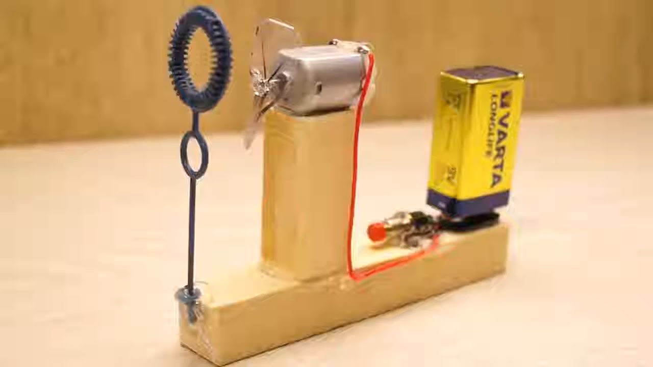 How to Make a Soap Bubble Blower