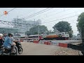 klakson panjang kereta api berangkat dari bekasi