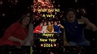 💥 Wish You All A Very Happy New Year 2024 💥#derrickalexander #giglife #kumarsanu #alkayagnik
