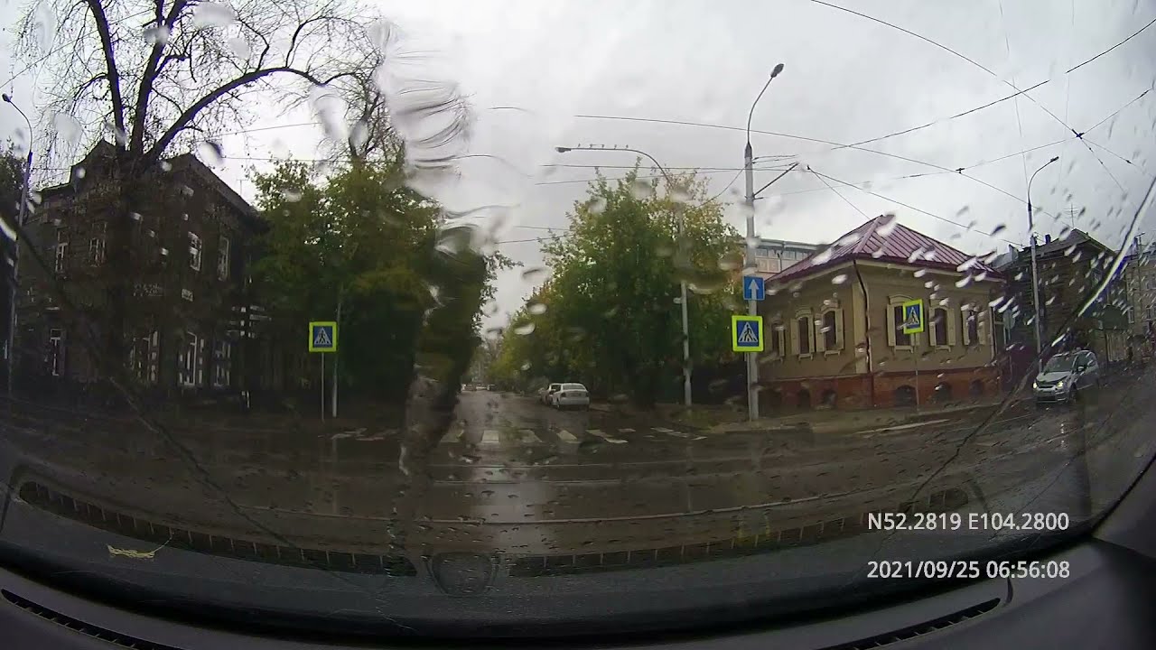Driving in Irkutsk region: Иркутск - Олонки 25/09/2021 (timelapse 4x)