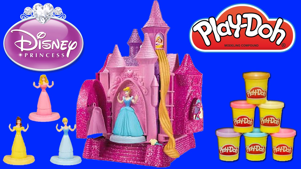 youtube play doh princess castle
