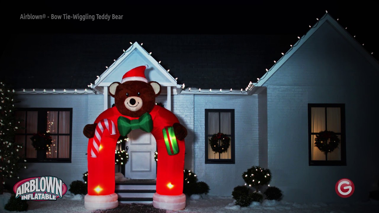 gemmy inflatable bear
