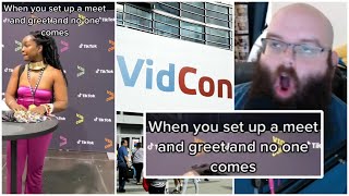 TikToker Sets Up VidCon Meet \& Greet | No One Shows Up