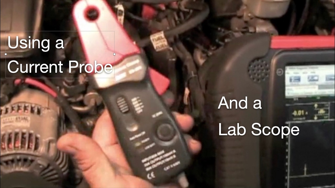 Testing with a Current Probe & Lab Scope