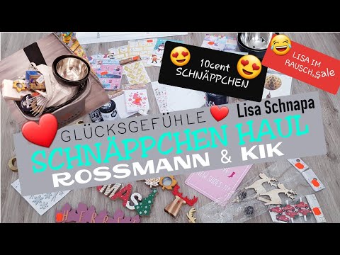 schnÄppchen-haul-|-10-cent-|-sale-|-rossmann-haul-|-kik-haul-|-sparen-|-glÜcksgefÜhle-|-sparfuchs-|