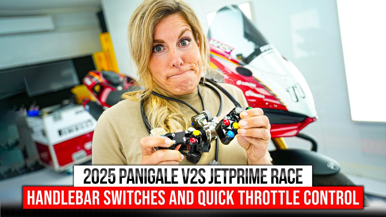 PLAYSTATION BUTTONS - Jetprime Handlebar switches&quick throttle unit on my 2025 Ducati Panigale V2S