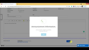How to Make an Announcement  | Teacher Tutorial 03 | MCB