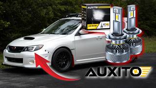 Headlight Upgrade For The WRX AUXITO Install & Review