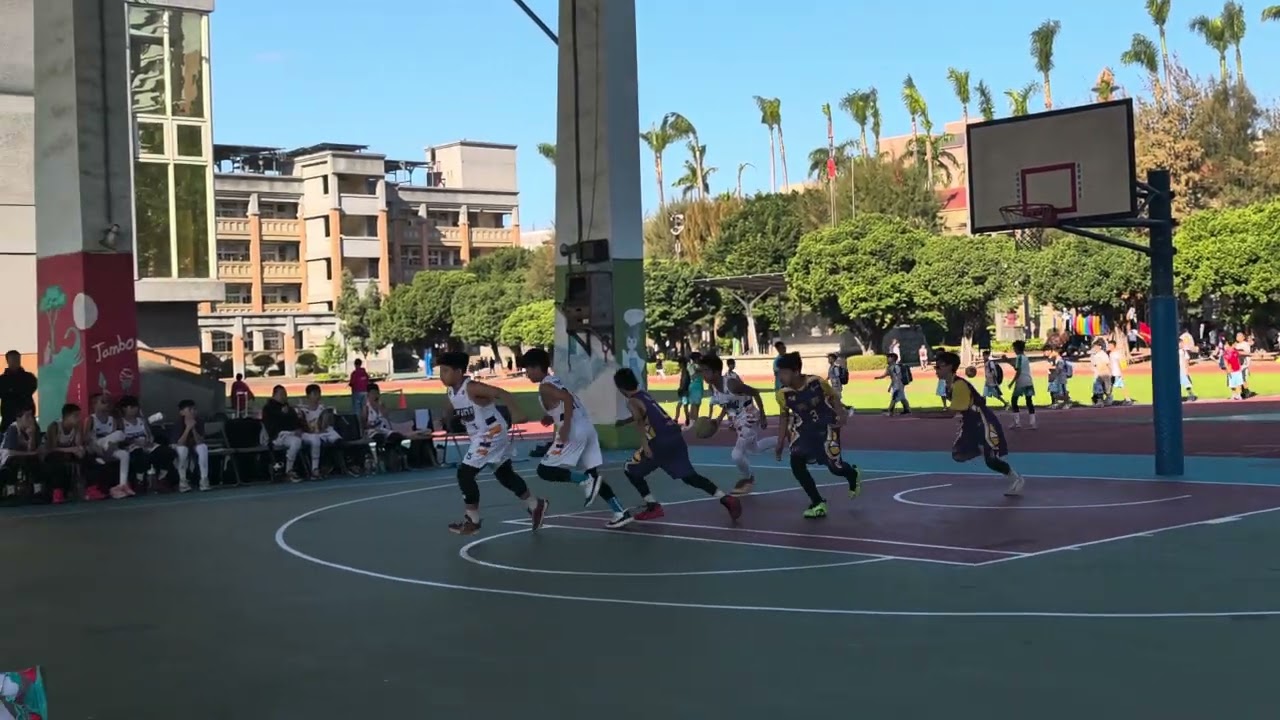 臺中市115年度國小籃球聯賽梧棲國小vs美群國小（第四節）