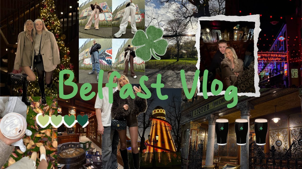 MINI BELFAST VLOG🇮🇪 | Spend 48hrs in Belfast with us! 