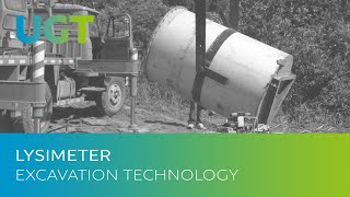 Lysimeter - Excavation Technology/ Soil monolith cutting/ Bodenmonolith stechen
