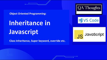 Inheritance In JavaScript | OOP | Class inheritance, Super | QA Thoughts