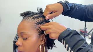Micro Locs Barrel Style | Swicy Afro Twist | Outre Hair