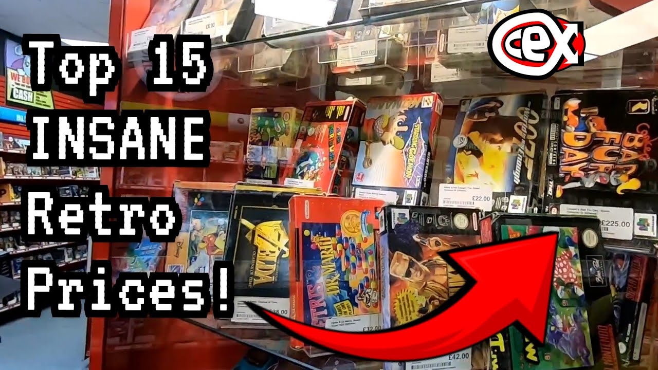 Самые ДОРОГИЕ игры CeX Купи и продай!