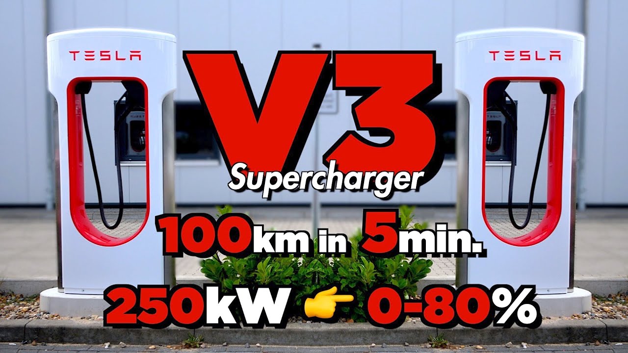100km in 5min! - Tesla Model 3 am V3 Supercharger in DE 🔋👉 0-80% Laden | Tips, Tricks & More