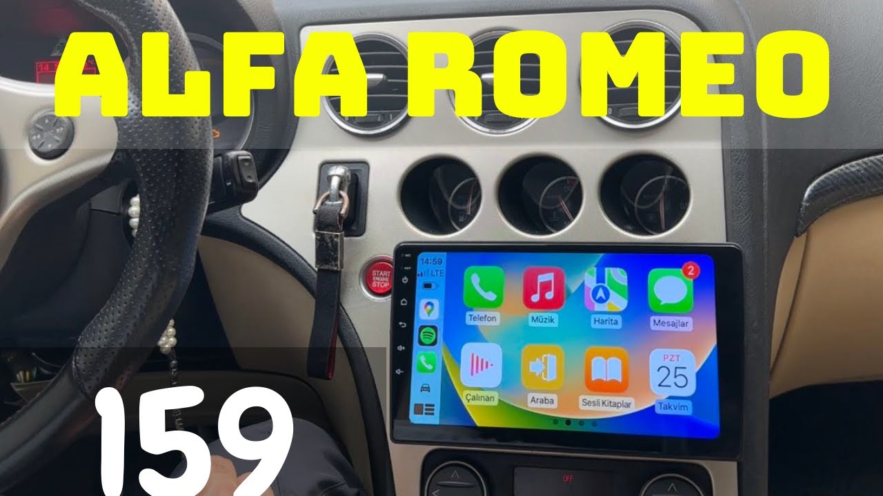 ALFA ROMEO 159 ANDROİD MULTİMEDYA SİSTEMİ !!! #alfaromeo #alfarome159 # ...