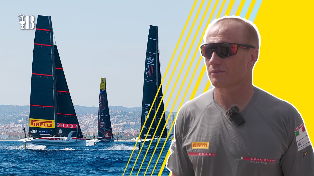 ⁣First Ever AC40 Fleet Race Caps of RMS and Broadcast Testing