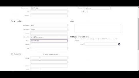 How to Create a Contact in MYOB Essentials