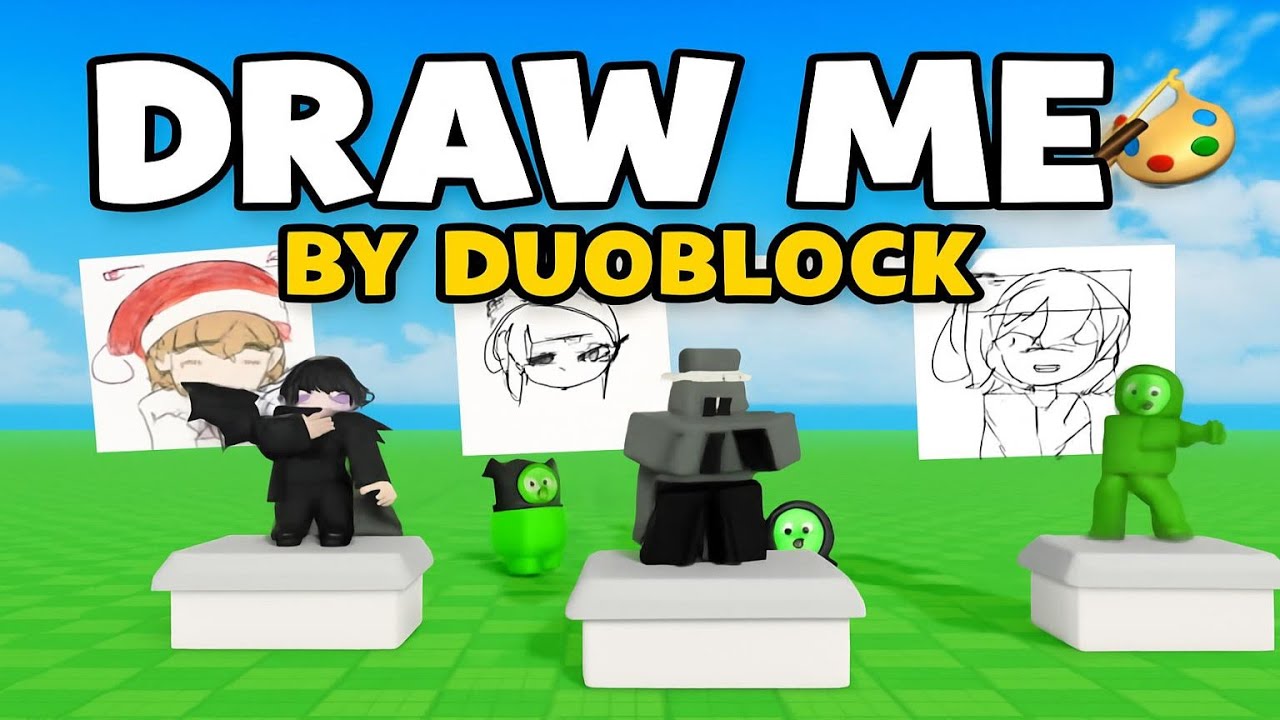 Miniatura video per Disegnatemi! 🎨 Di DuoBlock | Roblox | Gameplay, No Commentary, Android