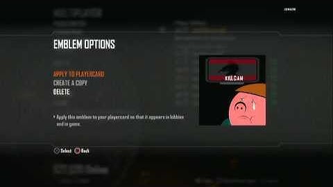 Call of Duty Black Ops 2 : Funny Kill Cam Emblem Tutorial