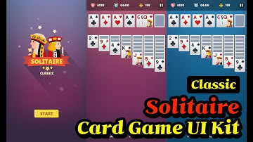 Solitaire Card Game Ui Kit - Classic
