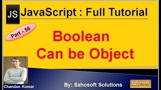 Boolean can be Object | JavaScript Full Tutorial in Hindi