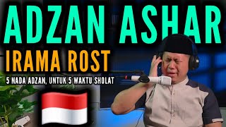 MASYAALLAH😱🇮🇩 ADZAN MERDU ROST WAKTU 'ASHAR || Adzan Irama Rost Versi Jadul 