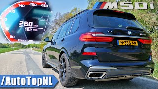 BMW X7 M50i 530HP 4.4 V8 0-250km/h ACCELERATION TOP SPEED & SOUND by AutoTopNL