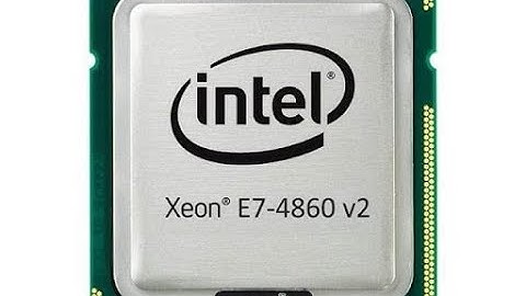 E7-4860v2 Intel Xeon E7-4860 v2 12 Core 2.60GHz 30MB L3 Cache Socket FCLGA2011 Processor