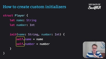 How to create custom initializers – Swift for Complete Beginners