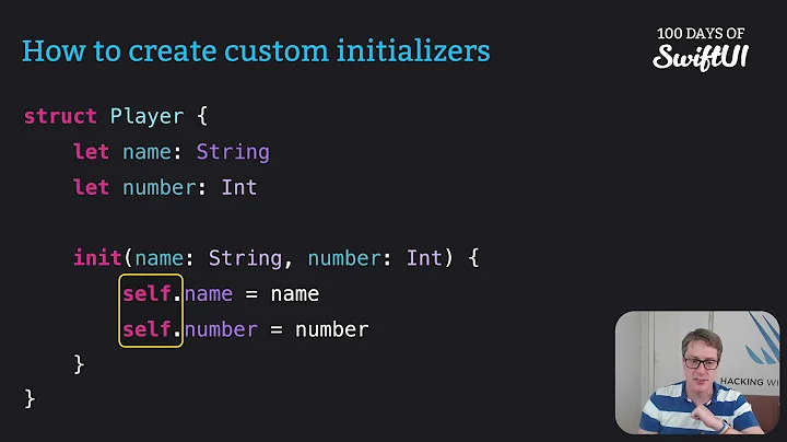 How to create custom initializers – Swift for Complete Beginners
