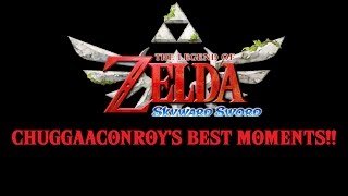 The Legend of Zelda Skyward Sword Chuggaaconroy's Best Moments (Over an hour and 30 mins!)