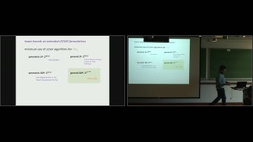 Prasad Raghavendra - "Lower bounds on the size of semidefinite programs"  - 5/17/16