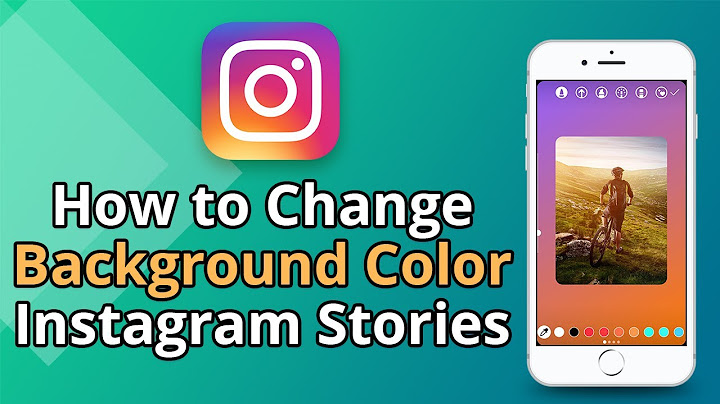 How to change background color on instagram story gradient