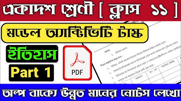 Model Activity Task Class 11 History Part 1 2021 | Class 11 Model Activity Task History Part 1 2021