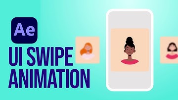 Use the Magnify Effect to make Cool UI Swipe Animation || Adobe After Effects Tutorial