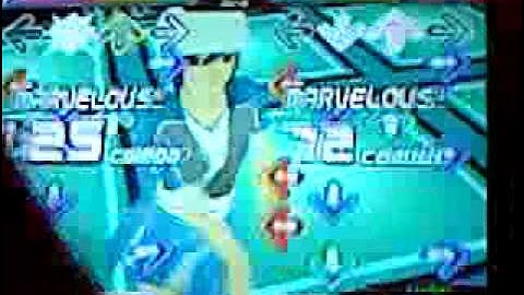 Mich & George playing DDR SuperNova