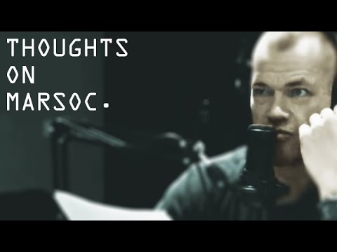 Jocko's Thoughts on MARSOC - Jocko Willink