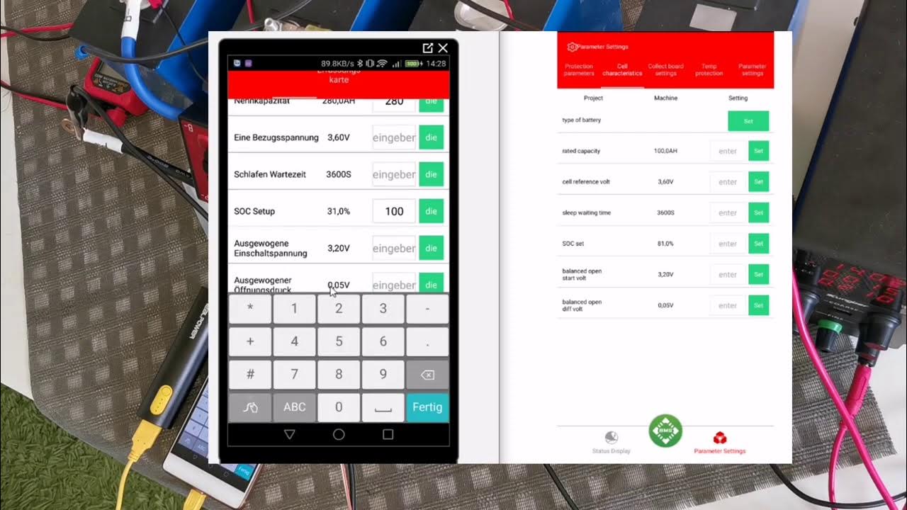 Daly BMS Bluetooth aktivieren und App Vorstellung YouTube