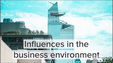 Internal and External influences in the business environment (HSC Business Studies)