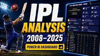 🏏 IPL Analysis 2008–2025 | Power BI Dashboard | IPL Data Analytics Project 📊