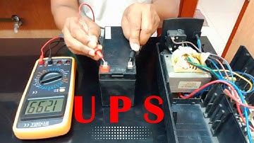ups repair | ups servicing | ups backup problem solve ups battery check with multimeter
