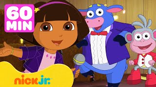 Dora | ¡Dora la Exploradora hace nuevos amigos!  Compilación de 1 hora | Nick Jr. en Español