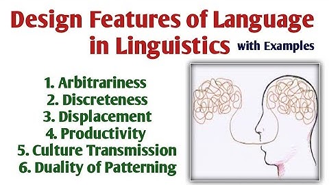 Design Features of Language in Linguistics in Urdu and Hindi | Properties of Human Language