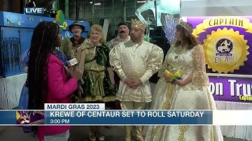 Krewe of Centaur hosting float loading party